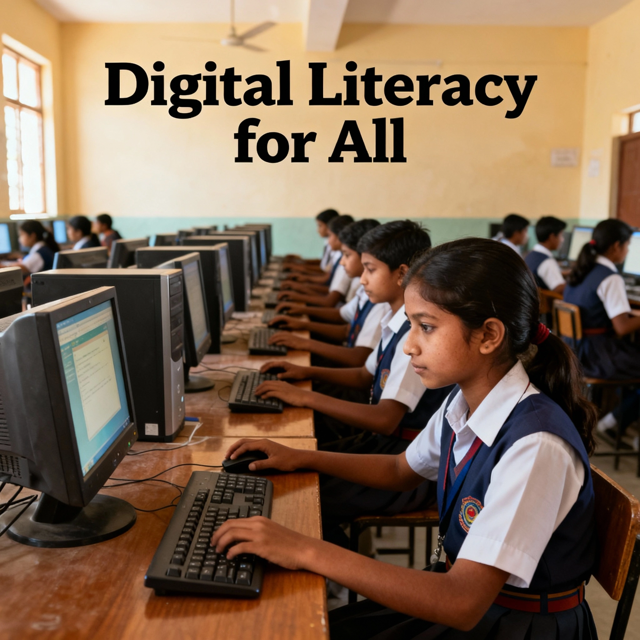 Nepali Students Using Computer Nepal Education Minister Mandates Computer Teachers in All Secondary ...